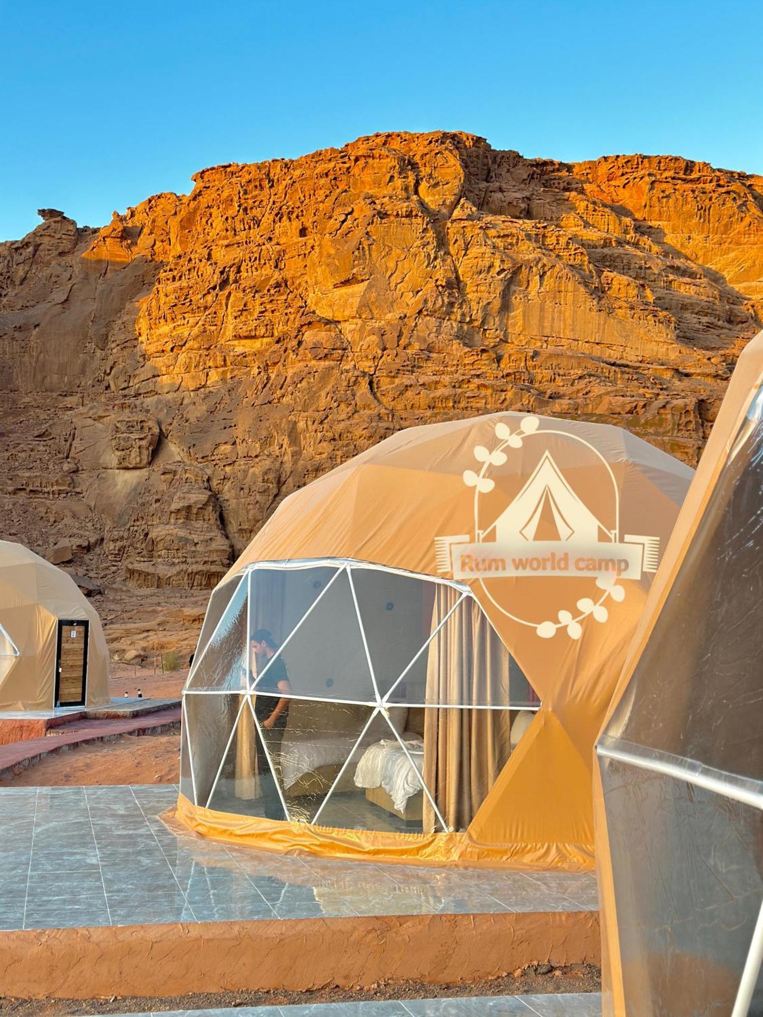 Rum World Luxury Camp Hotel Wadi Rum Exterior foto