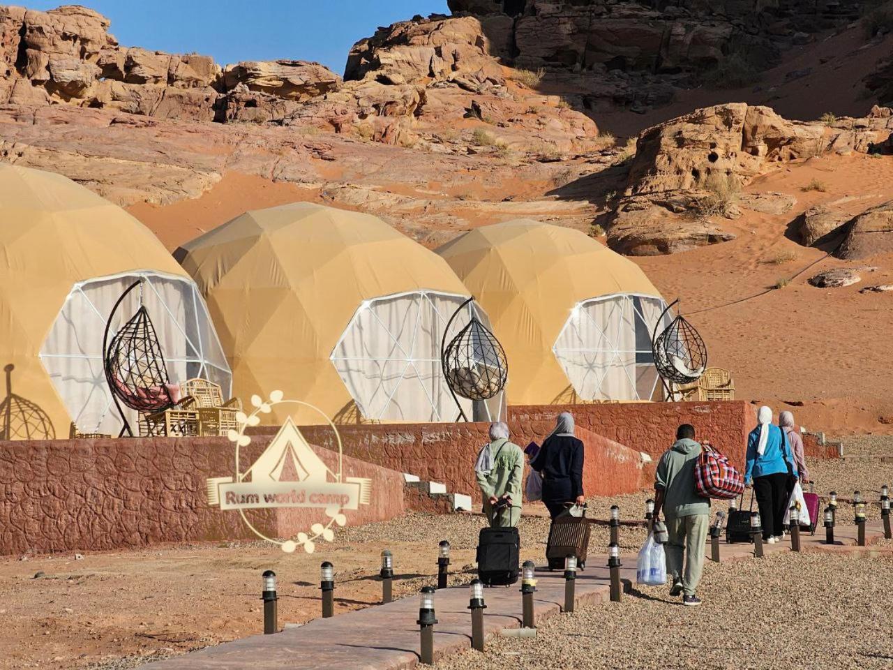 Rum World Luxury Camp Hotel Wadi Rum Exterior foto